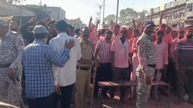 मुर्तीजापूर: लकडगंज येथील भाजपच्या जनसंपर्क कार्यालयावर कार्यकर्त्यांनी केला विजयी जल्लोष