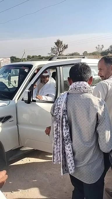 दादू सम्प्रदाय नरेना पीठाचार्य ओमप्रकाश दास जी महाराज के आसोप आने पर बधावणा कार्यक्रम