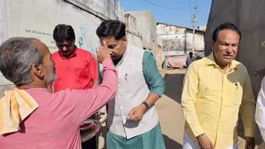 મહેમદાવાદ: નેનપુર ગામે ઔડાના રૂ, 25 લાખના ખર્ચે કરાતા વિવિધ કામોનું ધારાસભ્યશ્રી એવા અર્જુનસિંહ ચૌહાણના હસ્તે કરાયું ખાતમુહર્ત