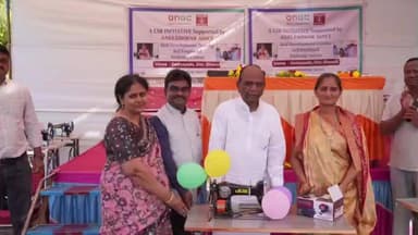 ડેડીયાપાડા: મોતીનગર ખાતે ઓ.એન.જી.સી અને અંકલેશ્વર એસેટ ના સંયુક્ત ઉપક્રમે,સાસંદ મનસુખભાઇ વસાવા ઉપસ્થિત.