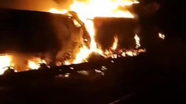 ओसियां: ओसियां थाना क्षेत्र में सड़क हादसे में एक ट्रक ड्राइवर की जलकर मौत की सूचना