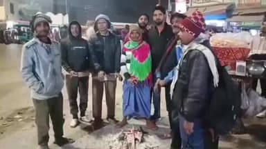 जगदीशपुर: बढ़ती ठंड से अस्तव्यस्त हुआ जनजीवन, नगर निगम पर लापरवाही का आरोप