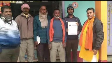 खड़गपुर: हवेली खड़गपुर नगर मंडल में स्वदेशी संकल्प पत्र अभियान, घर-घर किया गया जनसंपर्क