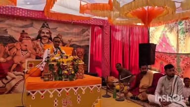 ધ્રાંગધ્રા: જોગાસરમાં શિવ મહાપુરાણ કથાનો ધાર્મિક મહોત્સવ, પૂર્વ કેબિનેટ મંત્રી આઈ.કે. જાડેજાની વિશેષ ઉપસ્થિતિ