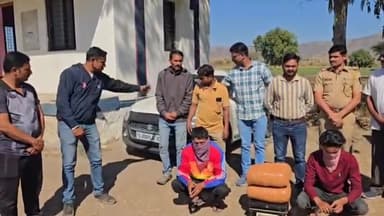 शिरपूर: थाळनेर पोलिसांची भाटपुरा फाट्यावर मोठी कारवाई,5 लाख 83 हजाराचा गांजा व वाहन जप्त,दोघांना अटक