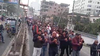 देवघर से आलोक कुमार की हत्या के विरोध में निकाला कैंडल मार्च, 23 को देवघर बंद का आवाहन, संभवत बड़े पैमाने पर बिहार, झारख...