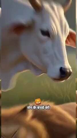 गाय और शेर की कहानी........
#motivational