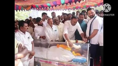 నల్గొండ: తుమ్మలపల్లి గ్రామంలో కుమారుడి ప్రమాణ స్వీకారం రోజే తండ్రి మృతి నివాళులు అర్పించిన MLA కోమటిరెడ్డి రాజగోపాల్ రెడ్డి