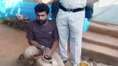 खालवा: अवैध शराब बिक्री को लेकर आबकारी विभाग की कार्रवाई