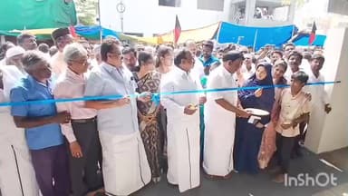 மேட்டுப்பாளையம்: நகராட்சிக்குட்பட்ட பகுதியில் ஒரு கோடி 60 லட்சம் மதிப்பில் கட்டி முடிக்கப்பட்ட கட்டிடங்களை பயன்பாட்டுக்காக எம்பி ஆ.ராசா திறந்து வைத்தார்