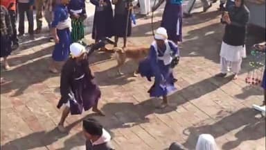 ਚਮਕੌਰ ਸਾਹਿਬ: ਗੁਰੂ ਗੋਬਿੰਦ ਸਿੰਘ ਜੀ ਦੇ ਵੱਡੇ ਸਾਹਿਬਜ਼ਾਦਿਆ 3 ਪੰਜ ਪਿਆਰਿਆ ਤੇ 40 ਸਿੰਘਾ ਦੀ ਸ਼ਹੀਦੀ ਨੂੰ ਲੈਕੇ ਕੱਢਿਆ ਗਿਆ ਚਮਕੌਰ ਸਾਹਿਬ ਚੋਂ ਨਗਰਕੀਰਤਨ