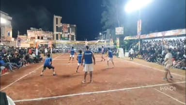 महू मानपुर नगर परिषद में तीन दिवसीय शूटिंग वॉलीबॉल टूर्नामेंट का समापन, विजेता टीम को इनाम मिला