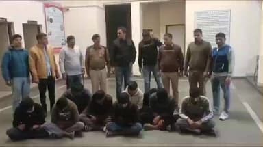 नारनौल: नारनौल में गैंगस्टर के साथी विक्की डोहर पर जानलेवा हमला करने वाले 9 आरोपी पुलिस द्वारा गिरफ्तार