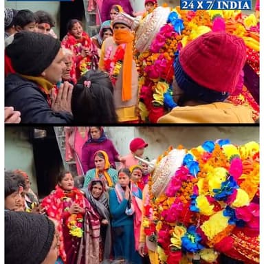 कालीमठ कालीमाई देवरा पद यात्रा: ब्यूंखी-कुणजेठी में हुआ भव्य स्वागत #Kalimath #uttarakhand
.
.
.#KaliMaa #PanchgaiSamit...