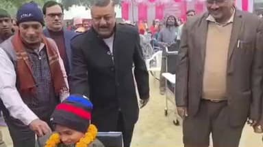 मछलीशहर: मुंगरा बादशाहपुर में आयोजित किया गया निशुल्क उपकरण वितरण शिविर