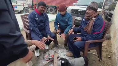 निर्मली: निर्मली प्रखंड में पछुआ हवा और बढ़ती ठंड से बढ़ीं लोगों की मुश्किलें