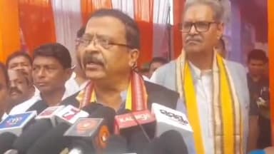 ଝାରସୁଗୁଡା: ଜମି ବେଞ୍ଚ ମାର୍କ ମୂଲ୍ୟ ରିଭିଜନ ନେଇ ଝାରସୁଗୁଡା ଜିଲ୍ଲା ବାଘମୁଣ୍ଡା ରେ ପ୍ରତିକ୍ରିୟା ଦେଲେ ରାଜସ୍ୱ ମନ୍ତ୍ରୀ ସୁରେଶ ପୂଜାରୀ