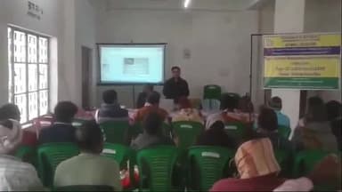 পাড়া: পাড়া ব্লক কৃষক বাজারে চাষীদের শীত কালীন শাক সবজি চাষের বিষয়ে প্রশিক্ষণ শিবিরের আয়োজন