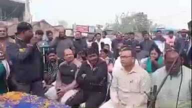 বারাসত ২: খড়িবাড়ি বাজারে উন্নয়নের পাঁচালী কর্মসূচি'তে উপস্থিত ছিলেন বিধায়ক সেখ রবিউল ইসলাম