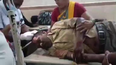 గన్నవరం మెట్ట వద్ద ఆటో బోల్తా, ఒకరికి తీవ్ర గాయాలు