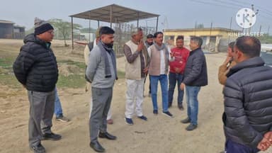 किशनी: किशनी में निर्माणधीन मंडी दुकानों की समस्या का निदान, डीडीसी ने पहुंचकर किया निरीक्षण