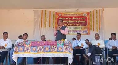 पारशिवनी: केंद्रस्तरीय क्रीडास्पर्धा सांस्कृतिक महोत्सवाचे उद्घाटन.जि.प.शाळा पारशिवनी येथे विद्यार्थिनींच्या सांस्कतिक कार्यक्रम .