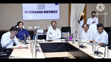 నిజామాబాద్ రూరల్: ఎస్.ఐ.ఆర్ ప్రక్రియను వేగవంతం చేయాలి: VC లో రాష్ట్ర ముఖ్య ఎన్నికల అధికారి సుదర్శన్ రెడ్డి