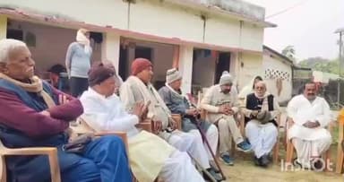 बरडीहा: सतबहिनी झरना तीर्थ स्थल पर 26वें मानस महायज्ञ की तैयारी को लेकर ग्रामीणों की हुई बैठक