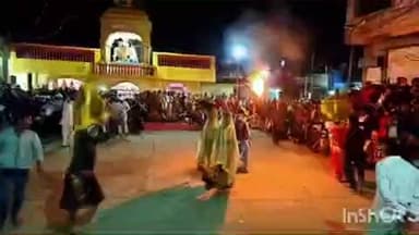 रिसोड: गोवर्धनने असत्यावर सत्याचा, अन्यायावर न्यायाचा विजय दर्शविण्यासाठी जोपासली दैत्याच्या सोंगाची १५० वर्षाची अखंड परंपरा