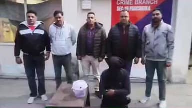 पंचकूला: कालका: बुजुर्ग महिला से मारपीट और स्नैचिंग की कोशिश करने वाला आरोपी देशी कट्टा व कारतूस के साथ गिरफ्तार