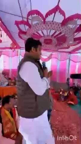 टोंक: भाजपा जिला अध्यक्ष चंद्रवीर सिंह ने संतोष नगर में आयोजित श्रीमद् भागवत कथा में की शिरकत