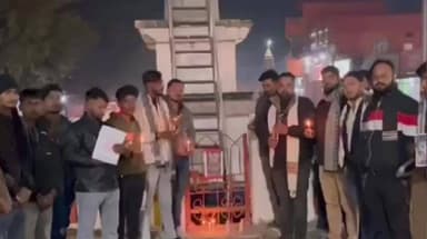 गोटेगांव: बांग्लादेश में हिन्दू दीपू चंद्र दास की निर्मम हत्या का विरोध, हिन्दू जागरण मंच ने दी श्रद्धांजलि