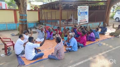 மேட்டுப்பாளையம்: செம்மரம் பாளையம் கிராமத்தில் திமுக சார்பில் என் வாக்குச்சாவடி வெற்றி வாக்குச்சாவடி தேர்தல் பிரச்சாரம் நடைபெற்றது