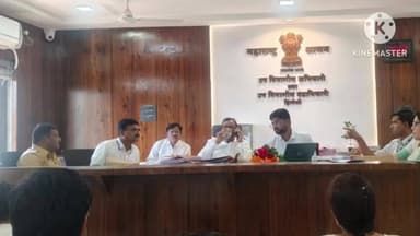 औंढा नागनाथ: शेत पांदण रस्त्या संदर्भात उपविभागीय अधिकारी यांच्या दालनात बैठक संपन्न