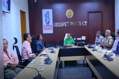 రాయపోల్: విపత్తు సమయంలో అప్రమత్తంగా ఉండాలి జిల్లా కలెక్టర్ హైమావతి