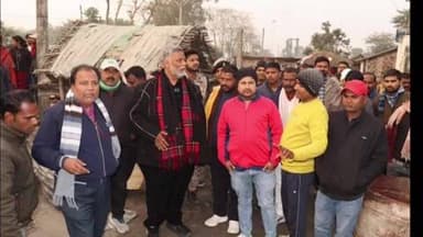 बनमनखी: आग पीड़ित परिवारों को सांसद पप्पू यादव ने दी आर्थिक सहायता, मधुवन गोड़ियारी टोला में ₹40 हजार की मदद की