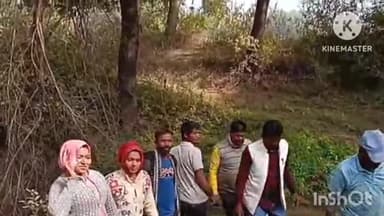 उचेहरा: जल-संचय अभियान: मैनहा गांव के नाले में जल चौपाल, बोरी बंधान किया गया