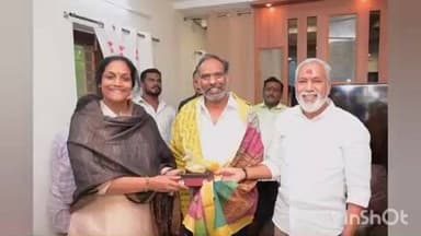 చంద్రగిరి ఎమ్మెల్యే పులివర్తి నాని ఇంటికి విచ్చేసిన విద్యుత్ శాఖ మంత్రి గొట్టిపాటి రవికుమార్