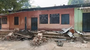 ବୀରମିତ୍ରପୁର: ଅଙ୍କୁରପାଲି ଗ୍ରାମପଞ୍ଚାୟତରେ ହାତୀ ଭାଙ୍ଗିଲା ସରକାରୀ ପ୍ରାଥମିକ ବିଦ୍ୟାଳୟ,ଅଙ୍କୁରପାଲିର ପାଚେରୀ କାନ୍ଥ ଓ ବାରଣ୍ଡା ପିଲାର