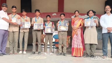 వేపాడ: ఆదర్శ పాఠశాలల్లో వైభవంగా మ్యాథ్స్ దినోత్సవం, మాథ్స్ మోడల్స్ ప్రదర్శించిన విద్యార్థులు