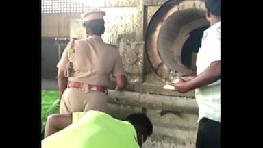 அரியலூர்: அரியலூர் மாவட்டத்தில் 56 வழக்குகளில் கைப்பற்றப்பட்ட கஞ்சா தீயிட்டு அழிப்பு