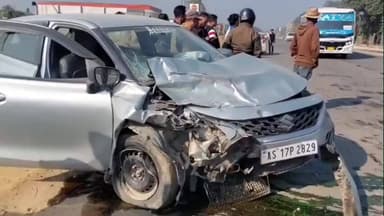 দুধনৈ: দুধনৈৰ লেলাত ভয়ংকৰ পথ দুৰ্ঘটনা সংঘটিত হয়