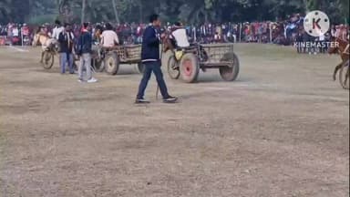 पथरगामा: पथरगामा संथाल परगना खेलकूद प्रतियोगिता में टमटम रेस आकर्षण का केंद्र रही