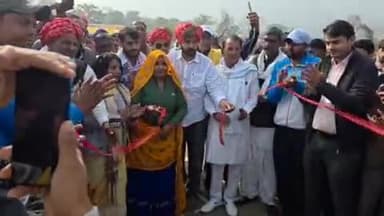 टोड़ी खोहरा में टोडाभीम प्रीमियर लीग का उद्घाटन पूर्व मंत्री गोलमा देवी ने किया