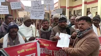 दुधि: दुद्धी के आदिवासी-किसानों ने 6 सूत्रीय मांग पत्र सौंपा, धान खरीद, आरक्षण और विस्थापन पर आंदोलन की चेतावनी दी