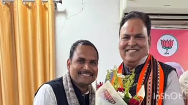 त्योंथर: भारतीय जनता पार्टी के रीवा संभाग प्रभारी विजय दुबे से मिले जिला मंत्री प्रणेश ओझा, कई विषयों पर हुई चर्चा