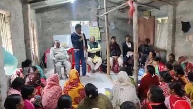 জয়নগর ১: রাজাপুর করাবেগ অঞ্চলের স্বনির্ভর দলের মহিলা সদসা দের নিয়ে আলোচনা সভা