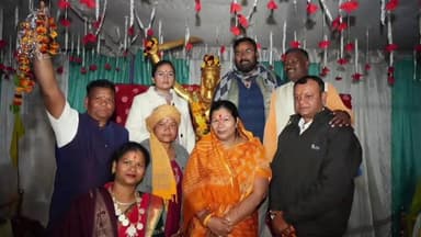 मंडला: मझगांव में कैबिनेट मंत्री ने वीरांगना रानी दुर्गावती जी की प्रतिमा का अनावरण किया