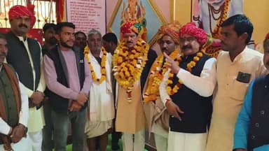 सारंगपुर: कुरावर क्षेत्र में सारंगपुर विधायक गौतम पेटवाल का कार्यकर्ताओं और जाटव समाज ने किया स्वागत