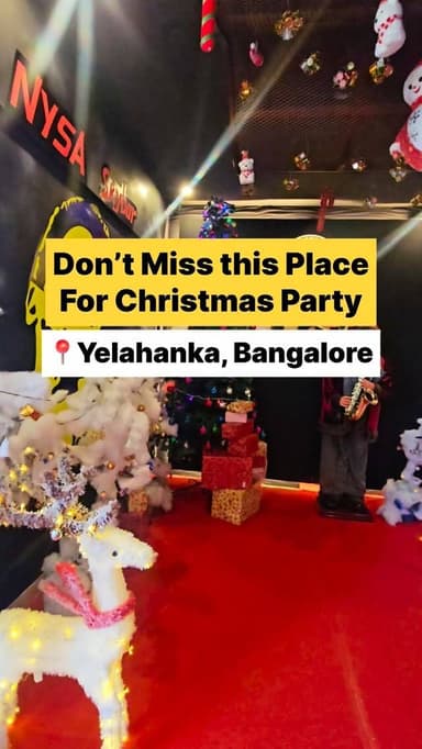 📍NYSA Sky Bar, 5th Floor, 4H55+4P7 Clarion Hotel, 15, main road, Attur Layout, Yelahanka New Town, Kempanahalli, Bengalu...